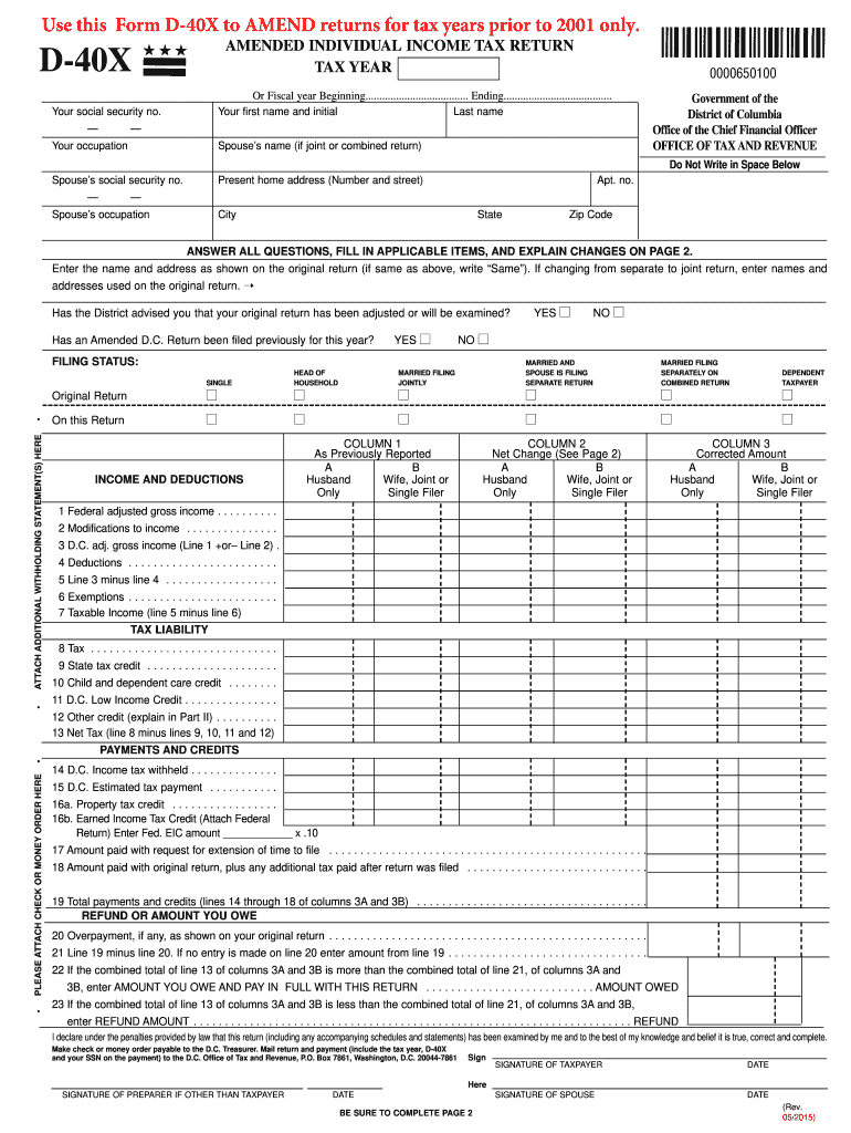 Get and Sign Dc D 30 Fillable 2015-2022 Form
