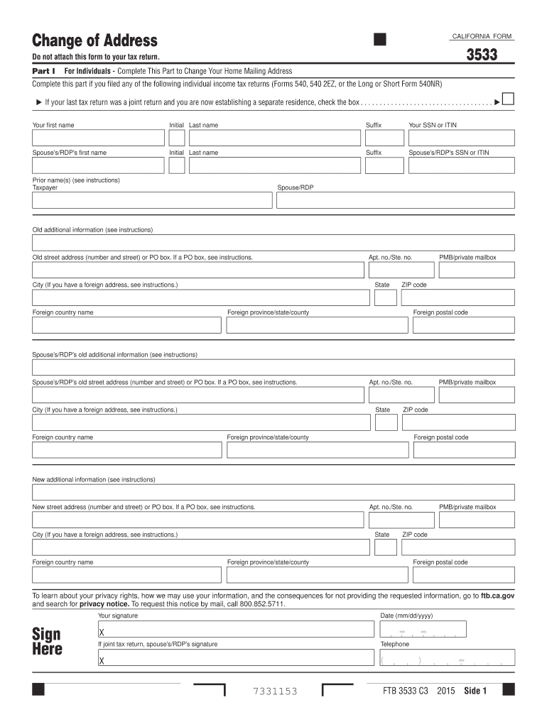  3533 Form 2015