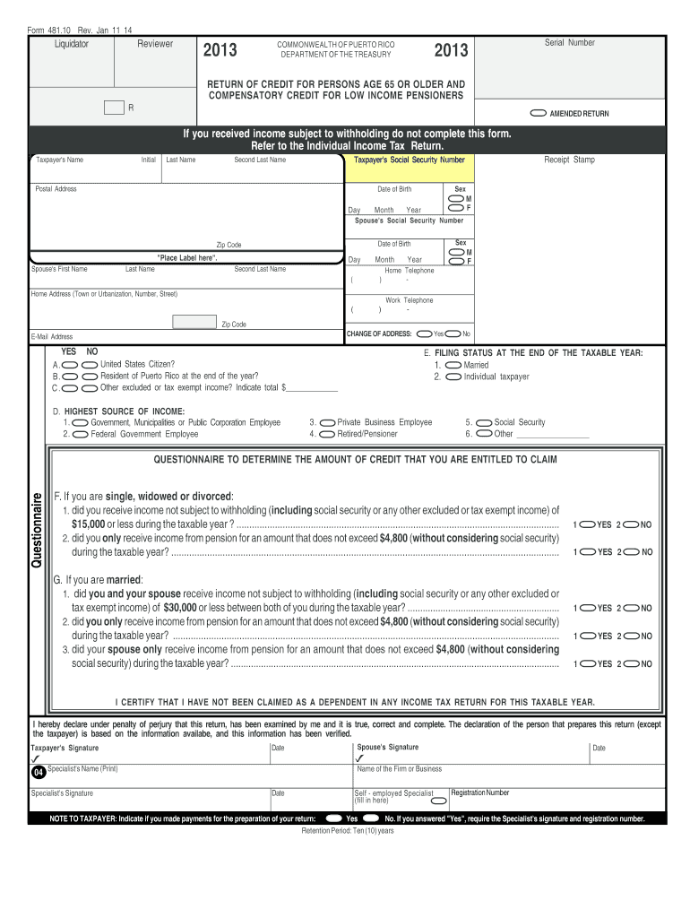  481 10 Form 2013