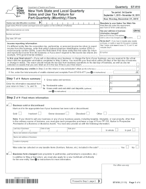  Form St 810 2015