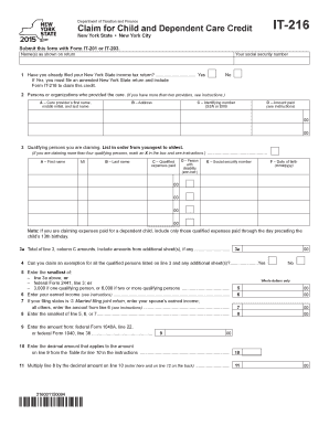  it 216  Form 2015