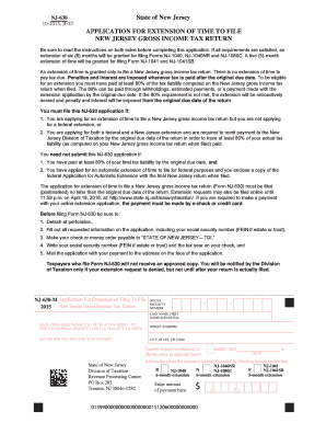  Jersey Form 2015