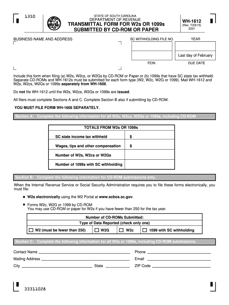  Wh 1612 Form 2020