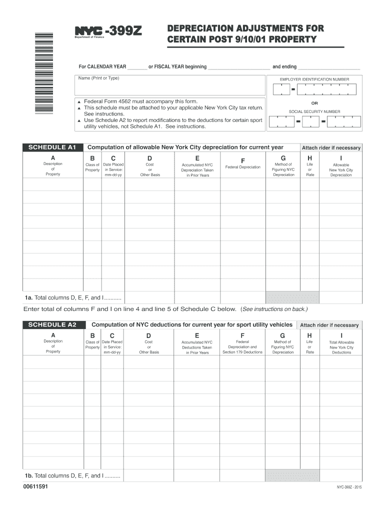  399z  Form 2015