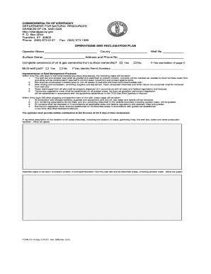  Kentucky Form Ed 10 2015-2024