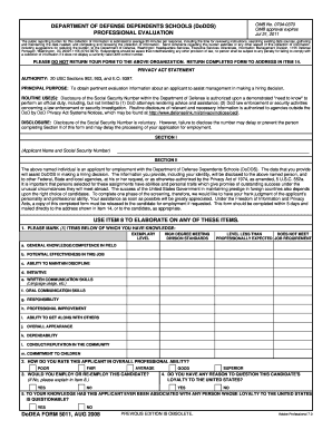  Dodds Professional Evaluation Form 2008-2023
