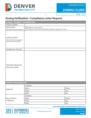  Denver Zoning Letter 2015-2024