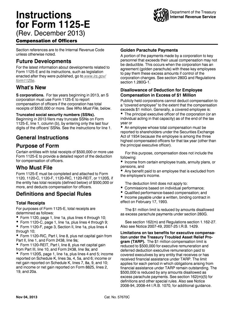  Irs Form Compensation 2013