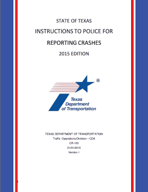  Texas Cr100  Form 2015