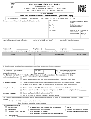 Utah Ui - Fill Out and Sign Printable PDF Template | signNow