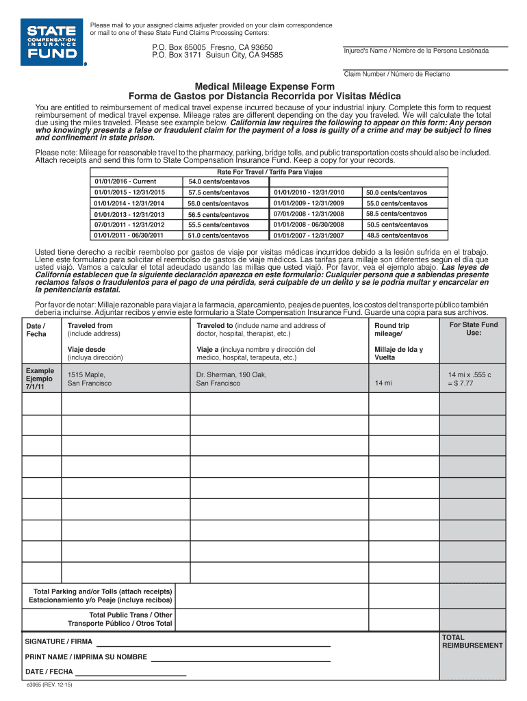  E3065 Form 2015