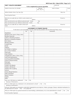  Mcps Form Sr 6 2016-2024