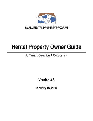 Get and Sign Property Owner Guide  Form 2014-2022
