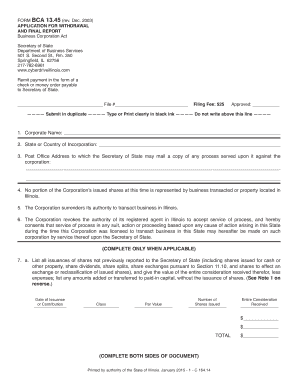 Get and Sign Bca13 45 Illinois 2003-2022 Form