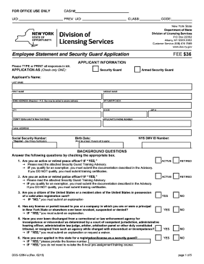 For OFFICE USE ONLY CASH# UID PREV Dos Ny  Form