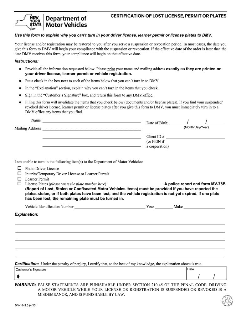 Get and Sign Mv 78b 2015 Form