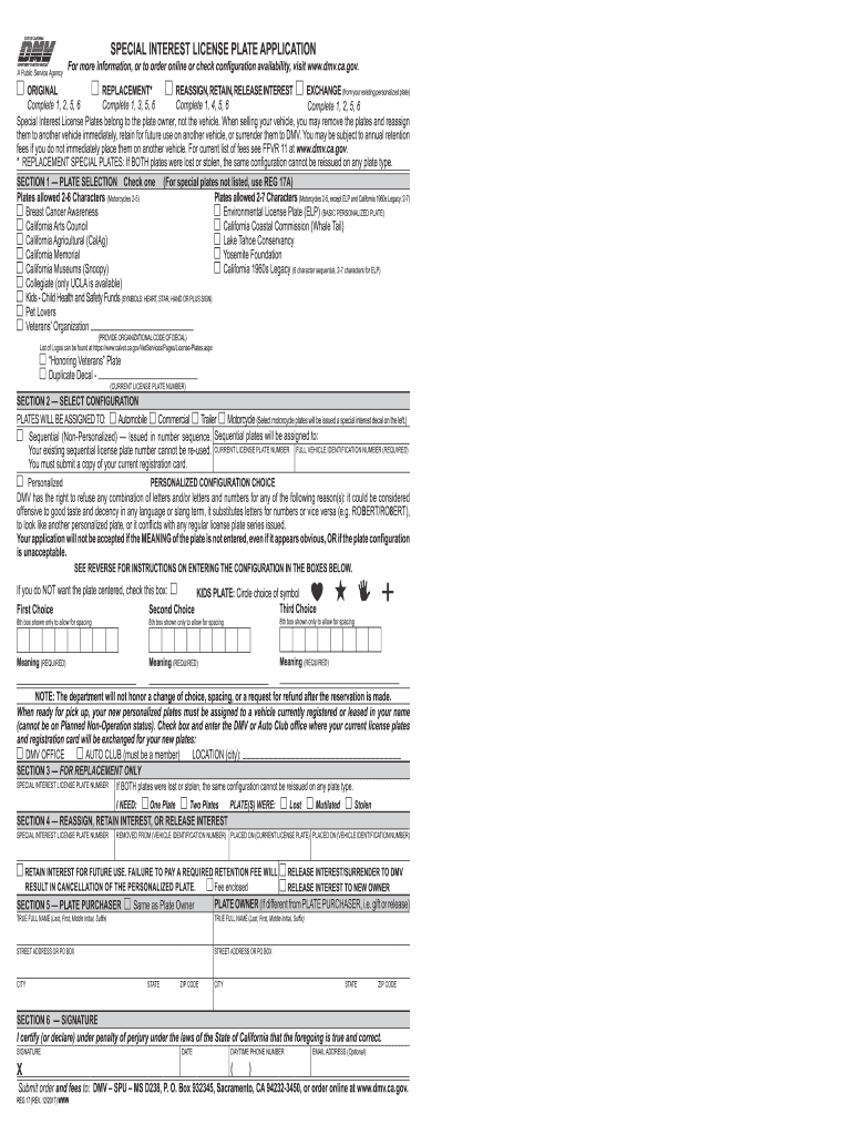 Reg 17 Fill Out and Sign Printable PDF Template signNow