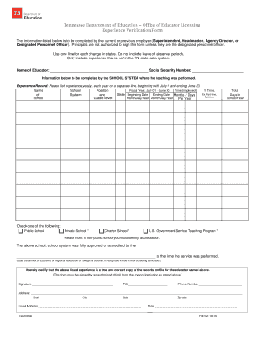  Tennessee Vin Verification Form 2016-2024