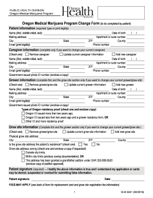 Change Form PDF