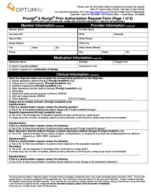  & Prior Authorization Request Form OptumRx Com 2016