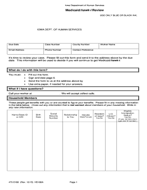 Iowa Department of Human Services Forms