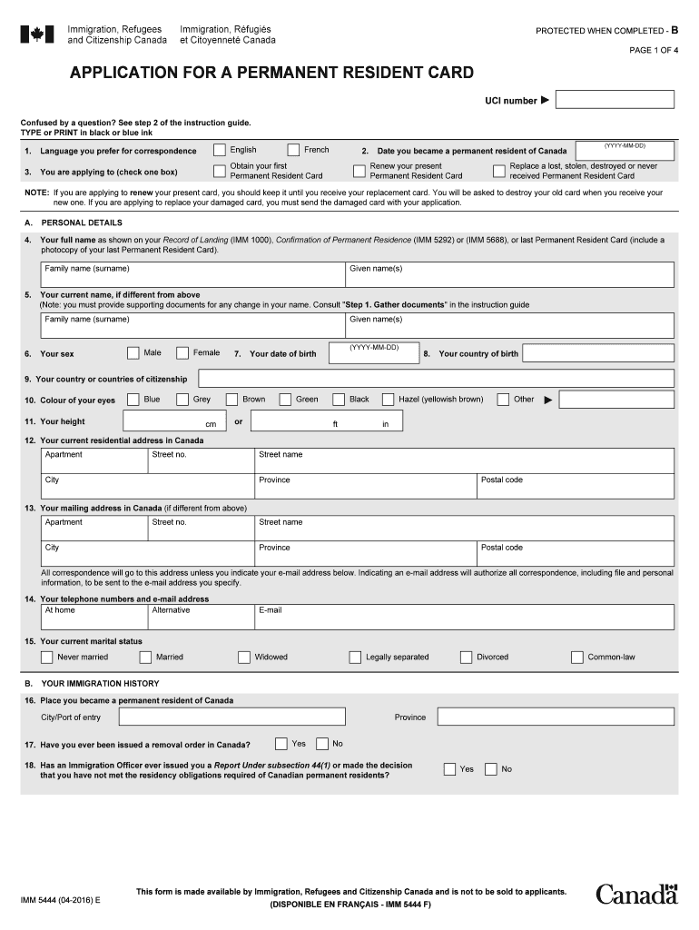 Form 5444e Printable Form Online
