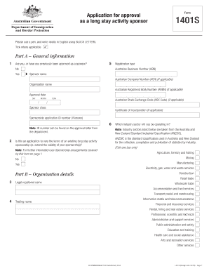 Get and Sign 1401s 2016-2022 Form