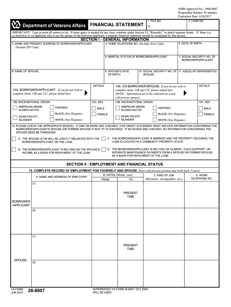 26 6807  Form