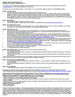 GENERAL INSTRUCTIONS for DHS 8015 Submit This Form with Your CMS 1500 Claim Form Med Quest