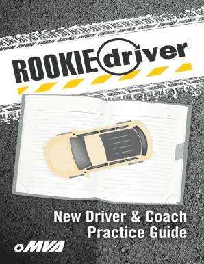 Mva Rookie Driver Book PDF  Form