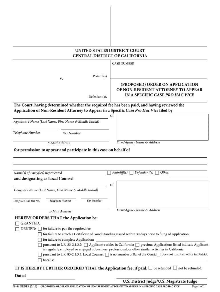 Get and Sign G 64 Form 2016-2022