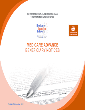  Beneficiary Notices Form 2015