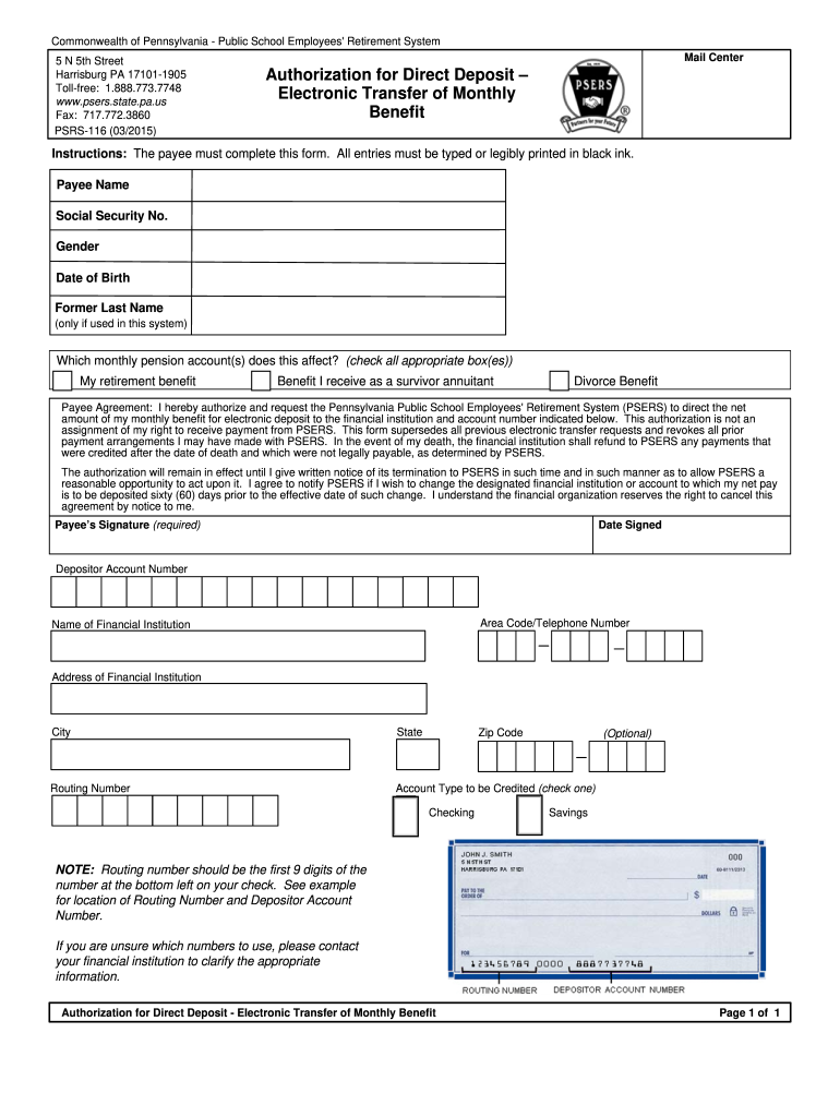  Psers Forms 2015-2023