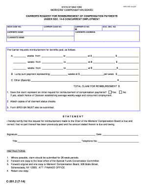 Reimbursement 14 6  Form