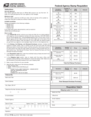  Ps Form 17 G 2016