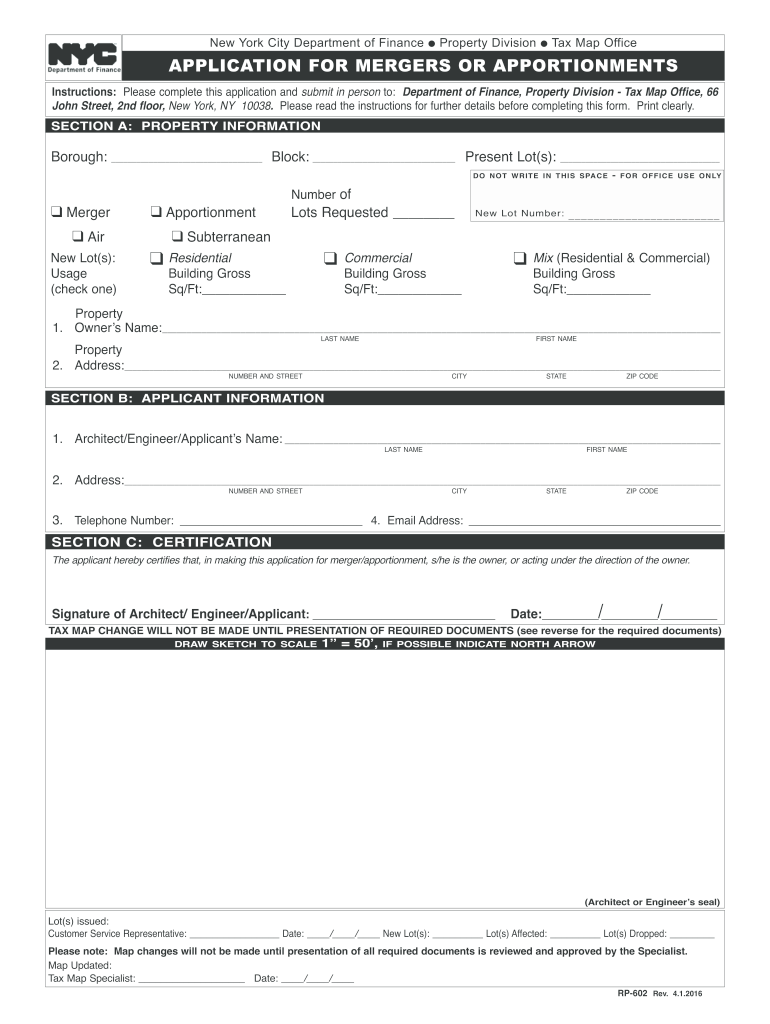 Get and Sign Rp 602  Form 2016-2022