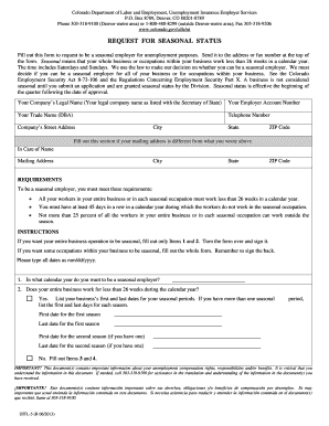 Employer Report Colorado  Form