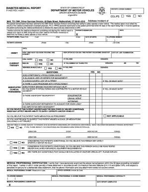 Ct Medical Report Form