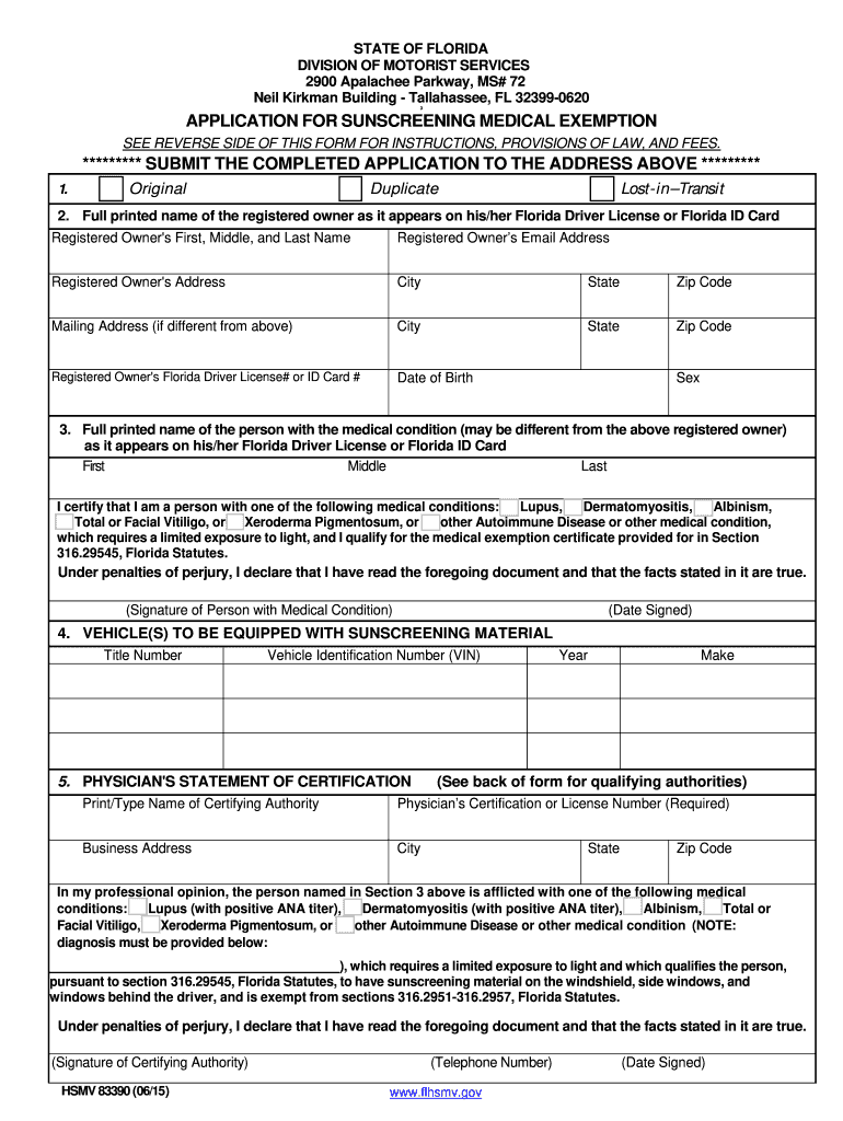  Nj Dmv Window Sun Screening for Medical Reason Form 2015