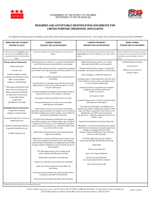 Dc Acceptable  Form