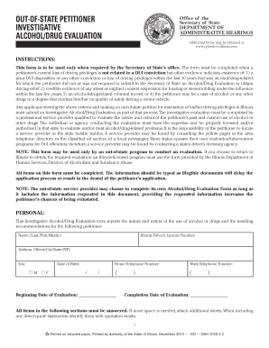  Il Evaluation Form PDF 2015