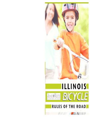  Bicycle Rules of the Road Illinois Secretary of State 2019-2024