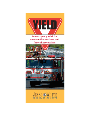  YIELD to Emergency Vehicles, Construction Workers and Funeral 2016-2024