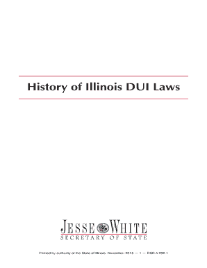  History of Illinois DUI Laws Illinois Secretary of State 2015