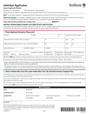 Anthem Appeal Form Fill Out and Sign Printable PDF Template signNow