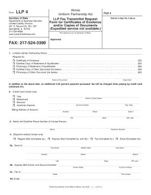 Get and Sign Il Fax Form 2016-2022