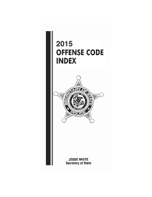  Illinois Offense Code Book CyberDrive Illinois 2015