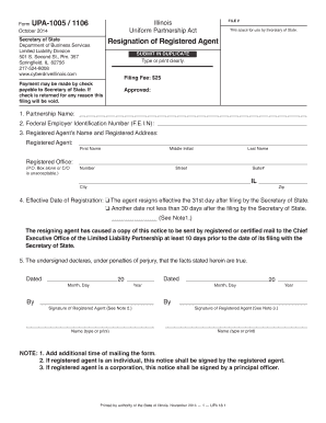 Generic Company Resignation Form