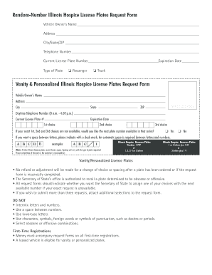  Illinois Hospice Form 2016-2024