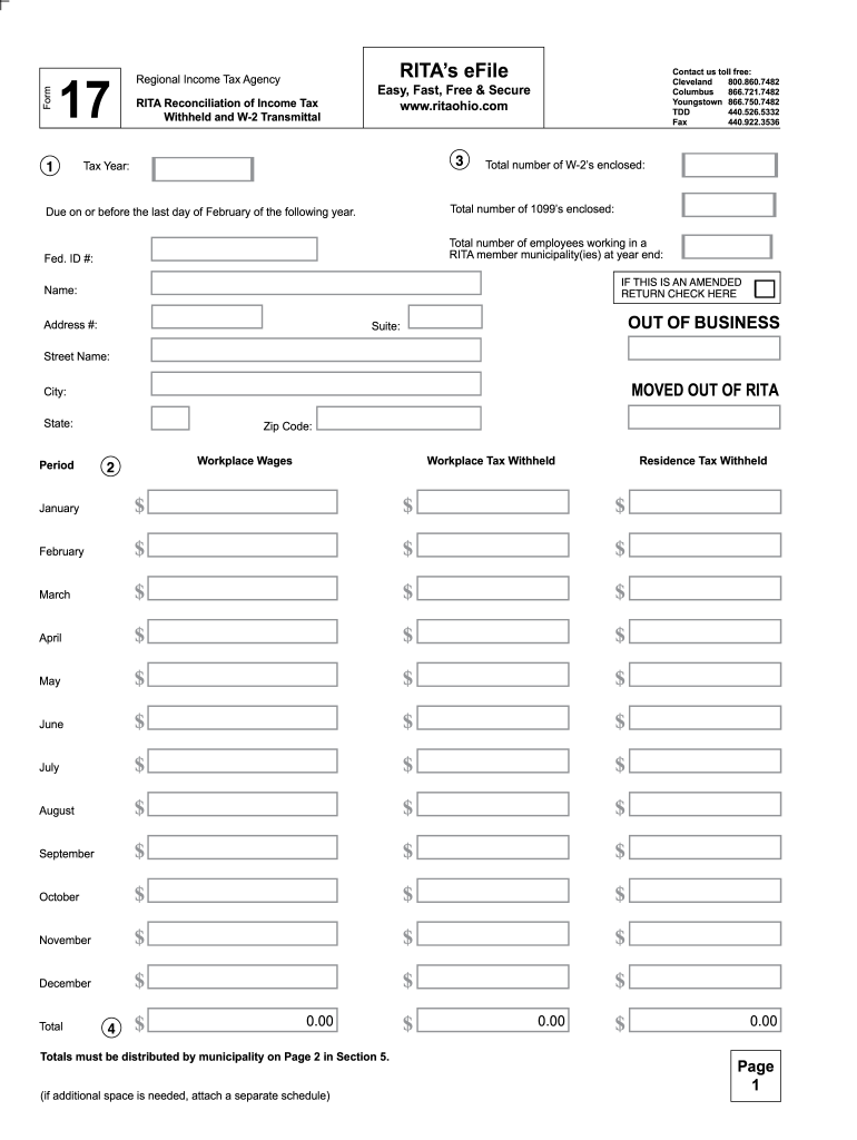  Rita Form 17 2016